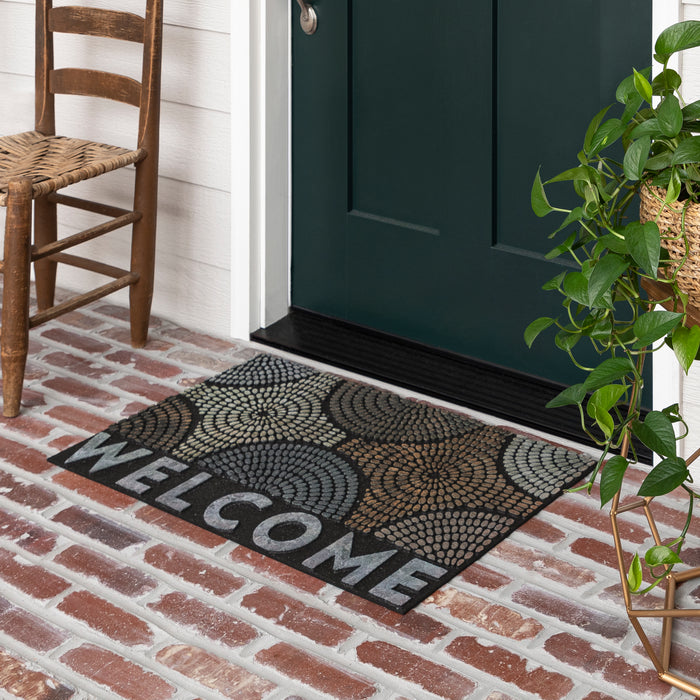 Passage Cirque Gray Door Mat