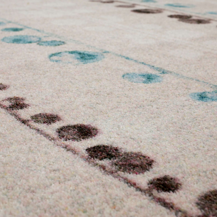 Technicolor Dorinda Cream Area Rug