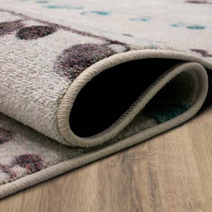 Technicolor Dorinda Cream Area Rug