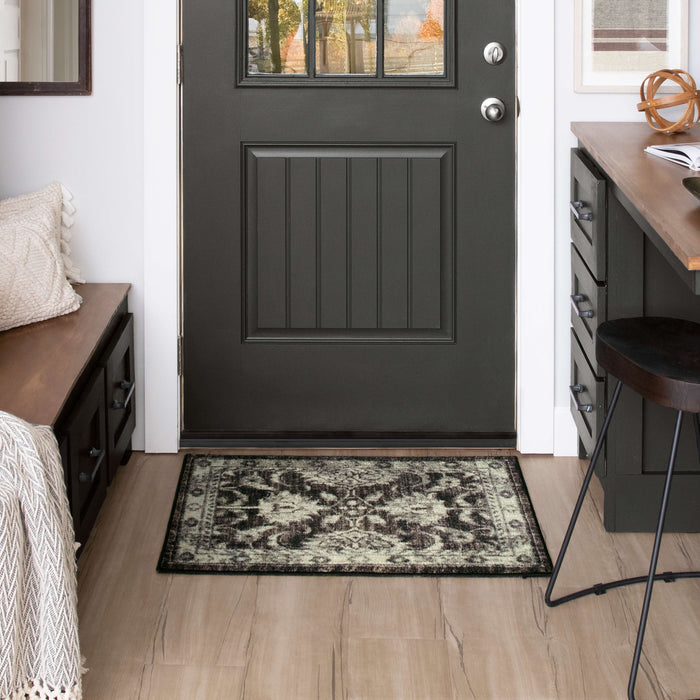 Technicolor Adelanto Gray & Blue Area Rug