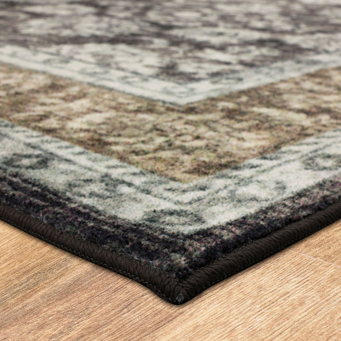 Technicolor Adelanto Gray & Brown Area Rug