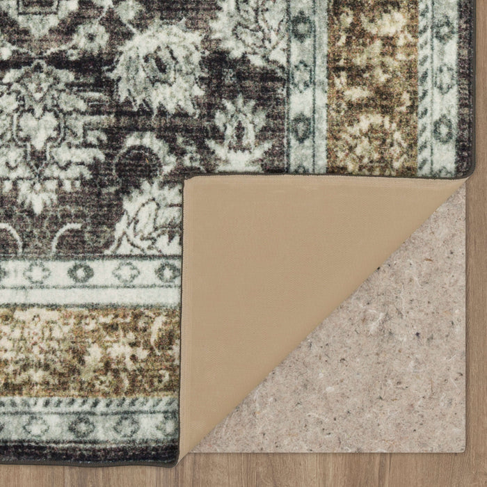 Technicolor Adelanto Gray & Brown Area Rug