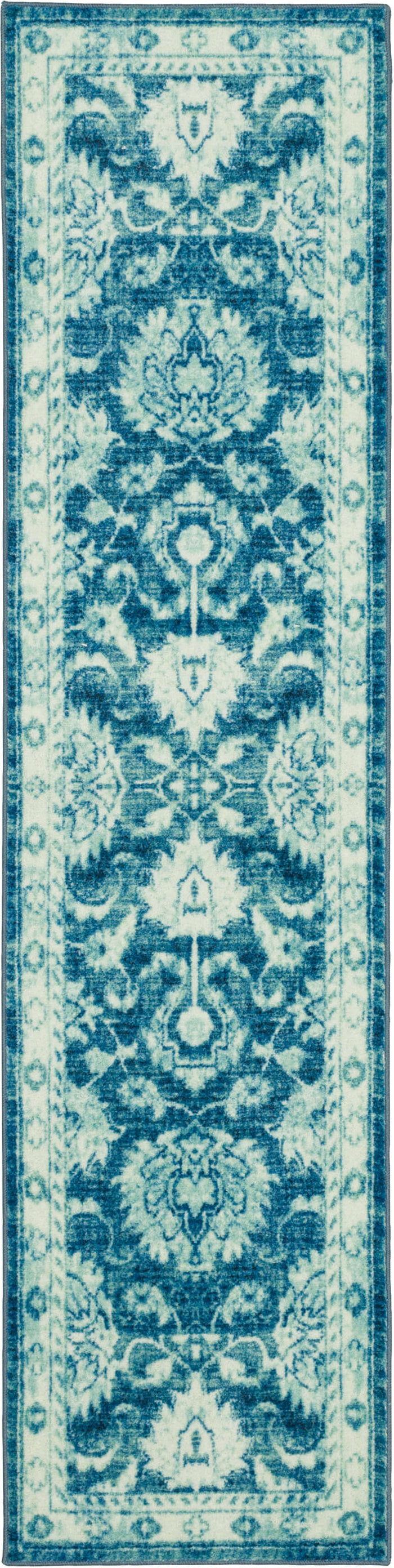 Technicolor Adelanto Blue & Green Area Rug