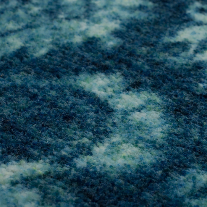 Technicolor Adelanto Blue & Green Area Rug