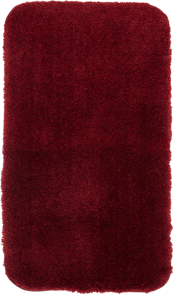 Adelaide Burgandy Red Bath Mat