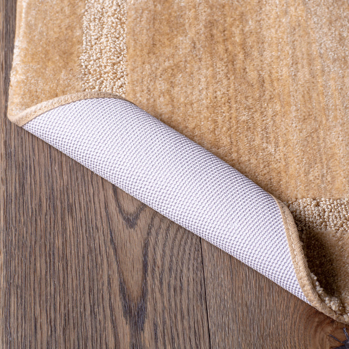 Primary Flaxen Brown Bath Mat