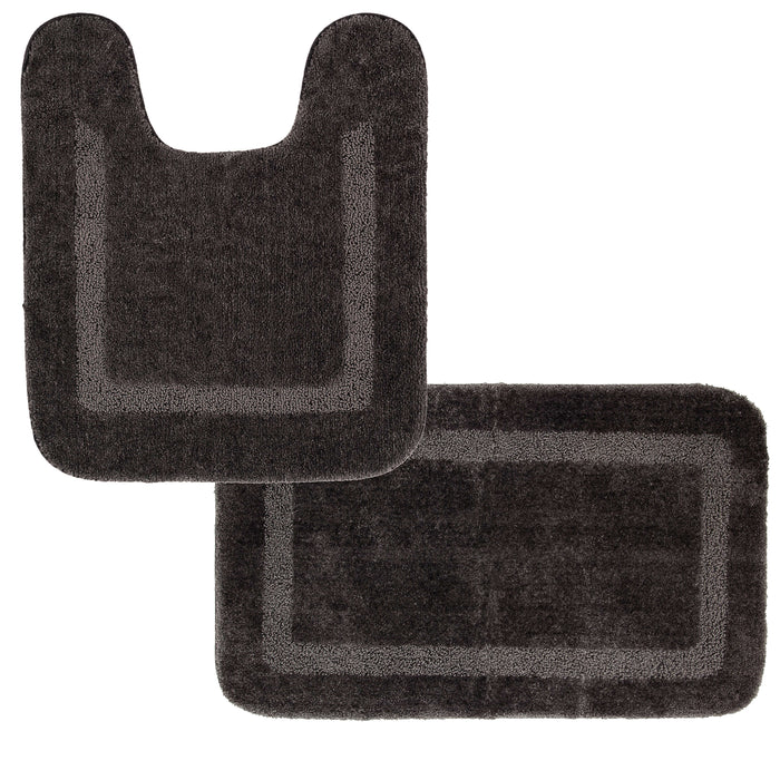 Primary Iron Gray Bath Mat