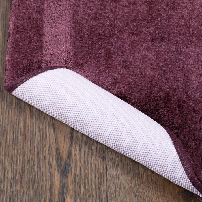 Primary Mulberry Purple Bath Mat