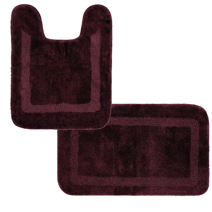Primary Mulberry Purple Bath Mat