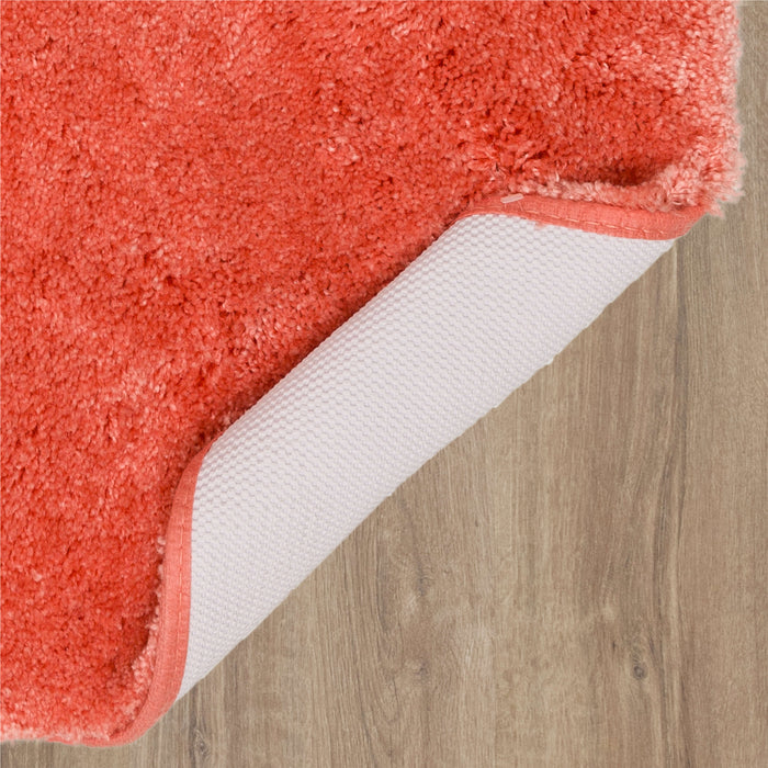 Annapolis Roulette Pink & Orange Bath Mat