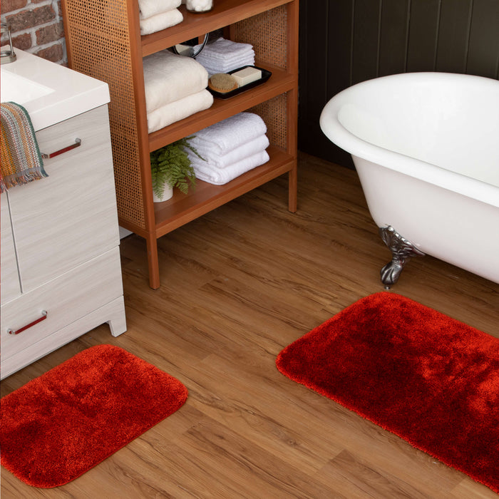 Annapolis Rust Orange Bath Mat