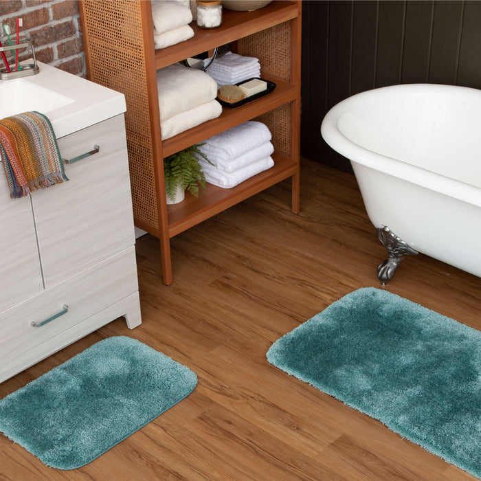 Annapolis Peacock Blue Bath Mat