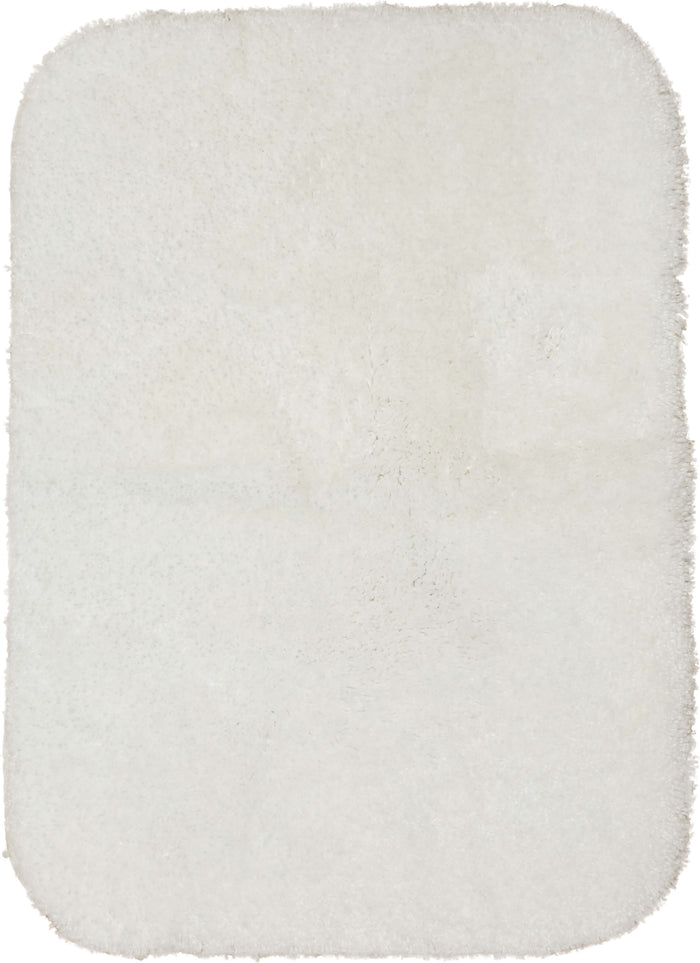 Annapolis Silk White Bath Mat