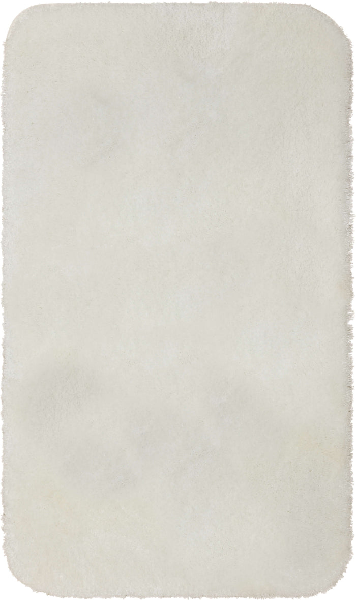 Annapolis Silk White Bath Mat