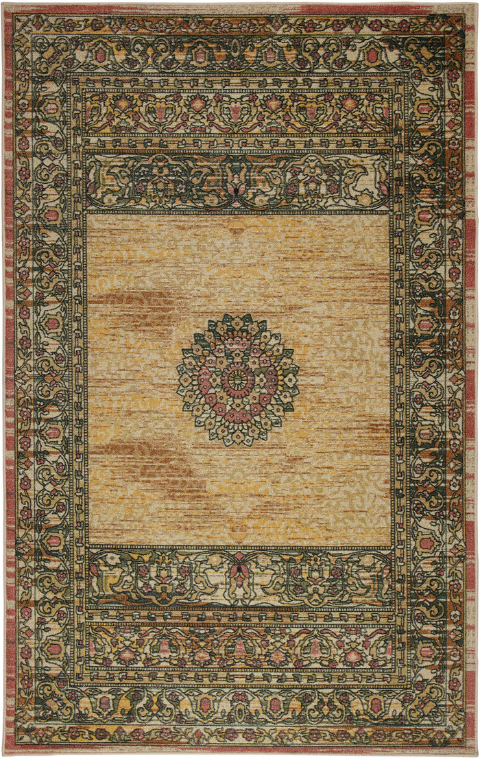Technicolor Adana Brown Area Rug