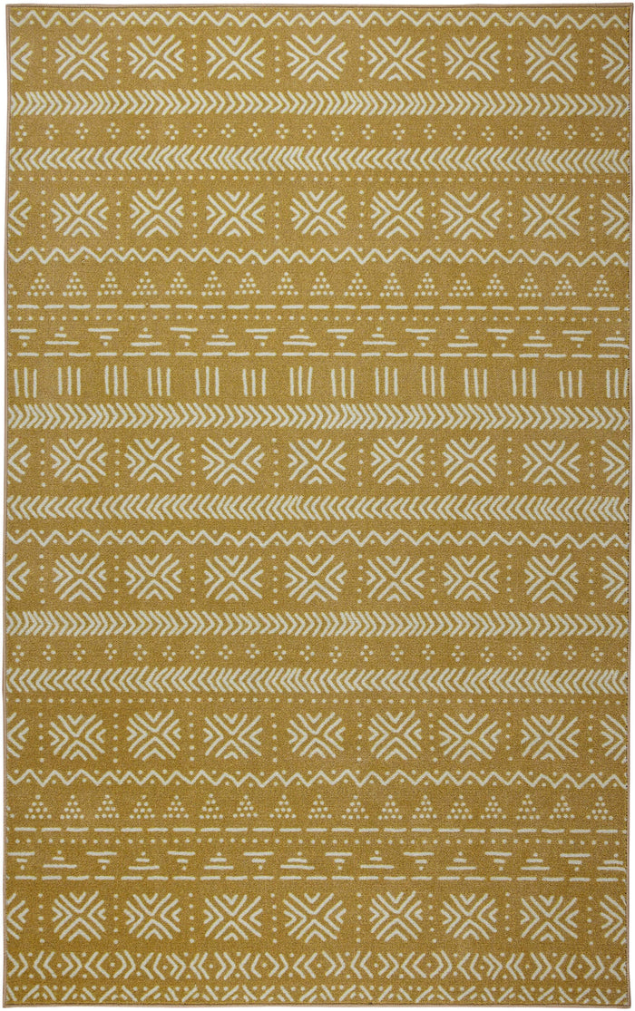 Technicolor Ana Brown Area Rug
