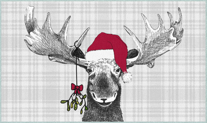Christmas Caribou Gray Mat