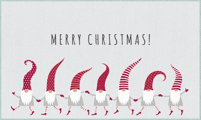 Santa's Helpers Gray Mat