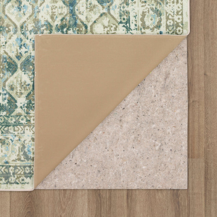 Technicolor Adria Blue & Yellow Area Rug