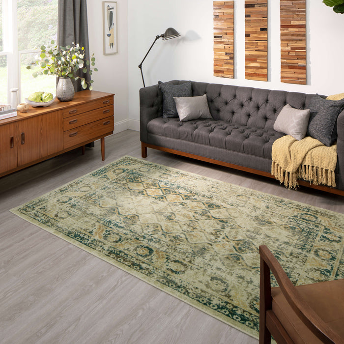 Technicolor Adria Gray Area Rug