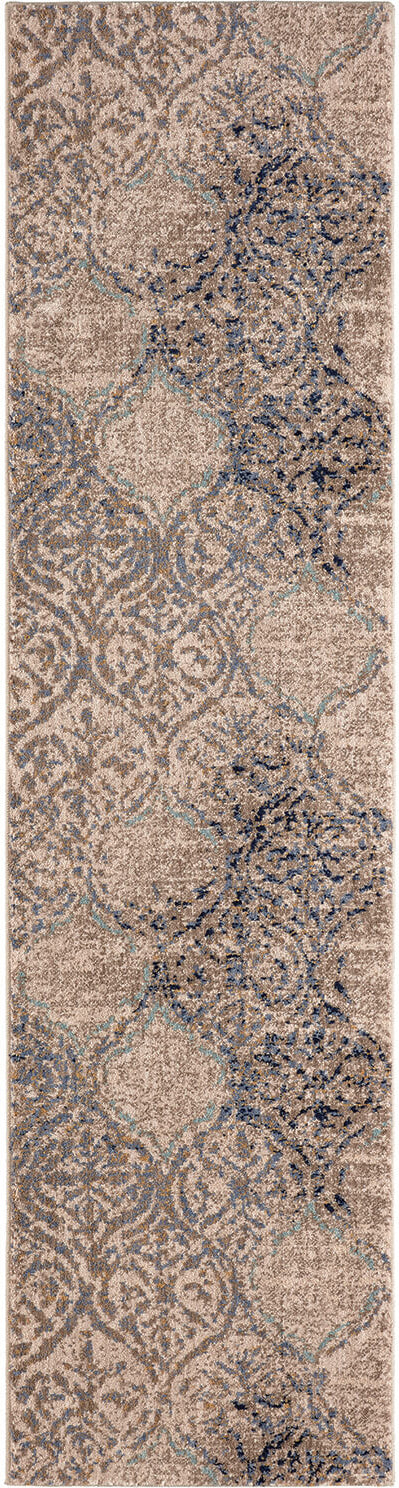 Karastan Cosmopolitan Zendaya Indigo by Virginia Langley