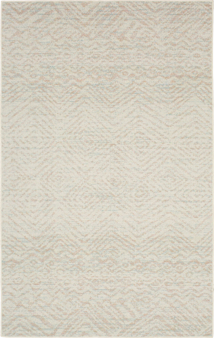 Grayson Zig Zag Blush Area Rug