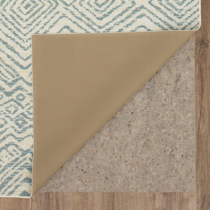 Grayson Zig Zag Cream Area Rug